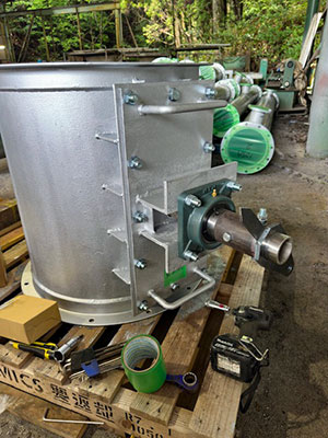 ヤマハ熊本排気ダクト更新工事