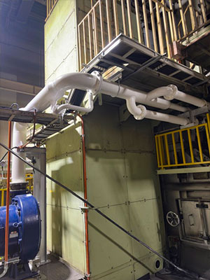 アイシン九州ブロワー・バーナー配管増設工事